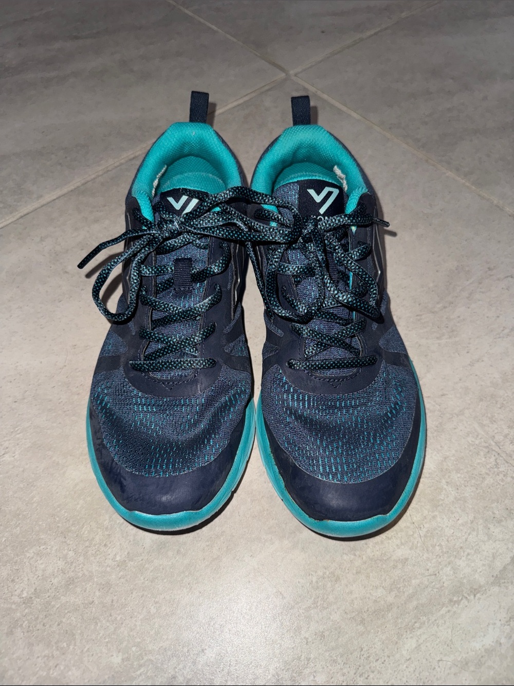 Vionic Navy & Teal Running Sneakers